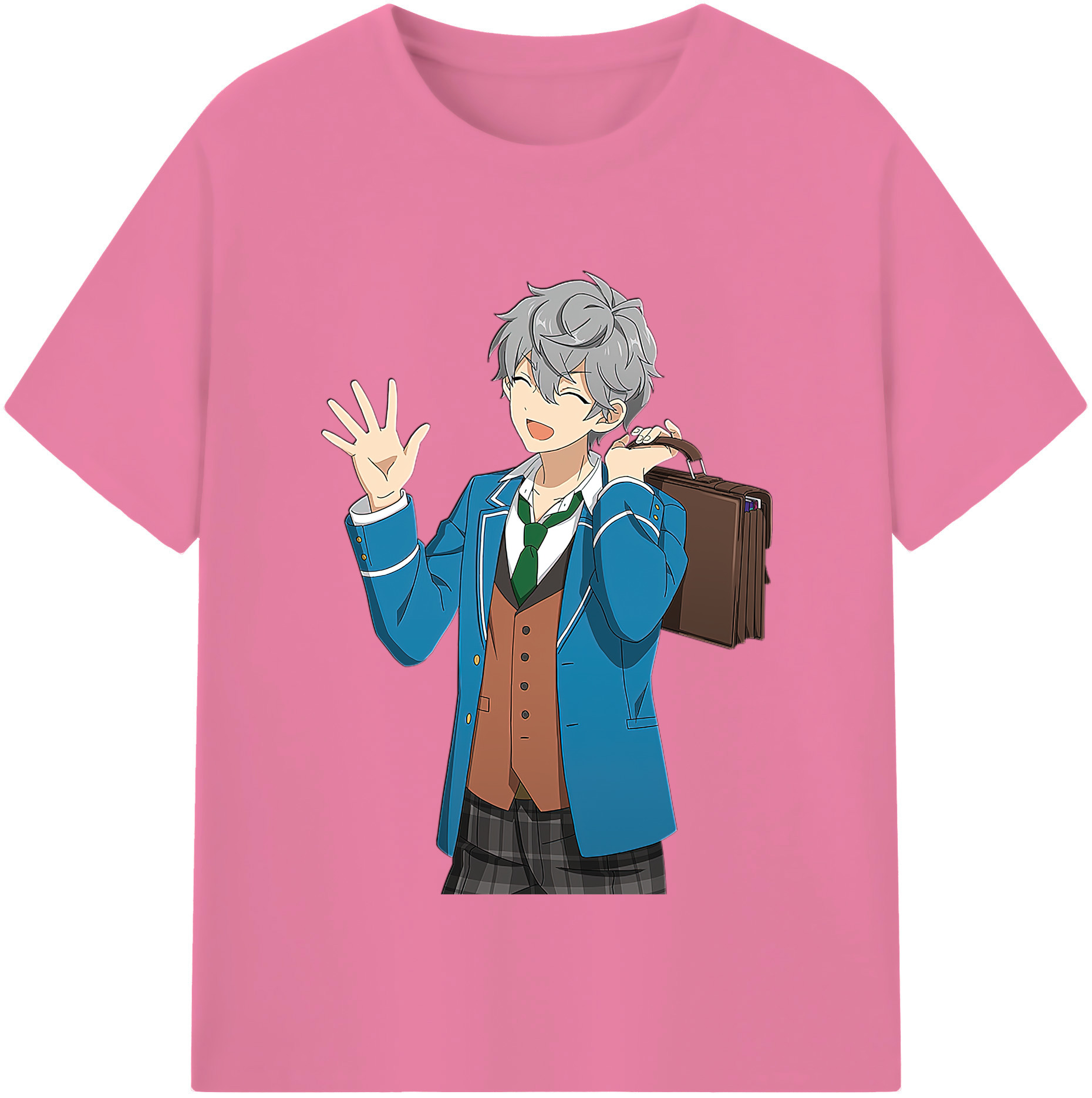 （画像用） あんさんぶるスターズ! Ensemble Stars 綿100％半袖Tシャツ（フロントプリント）